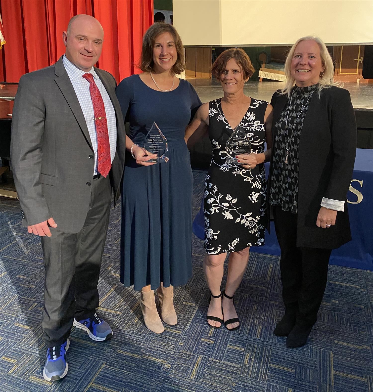 2022 Distinguished Alumni Recipients and Principal Miller and Superintendent Dr. Radulic